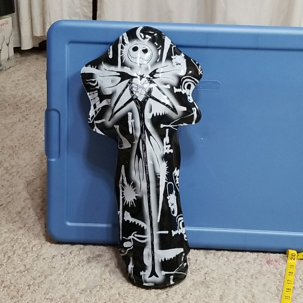 Vintage Jack Skellington Weighted Inflatable Decor